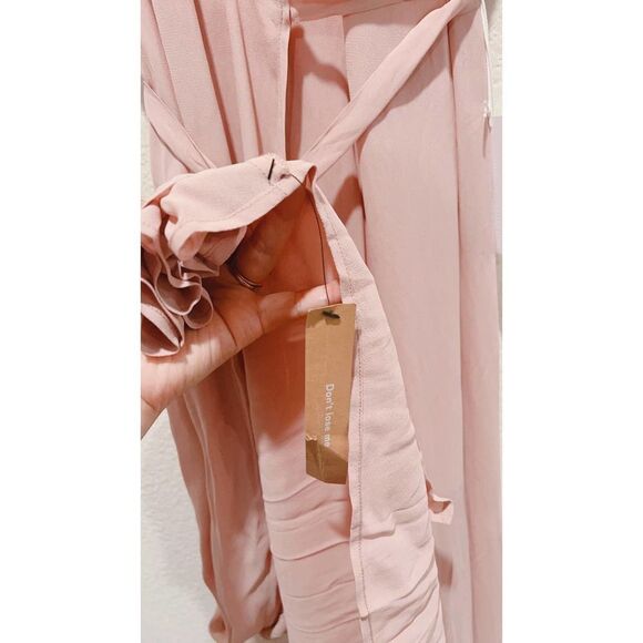 Reformation Winslow Dress blush M - Picture 12 of 12